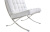 Кресло Barcelona белое. Фото №10