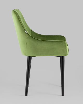 Стул Джоан велюр травяной. Фото