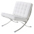 Кресло Barcelona белое. Фото №2