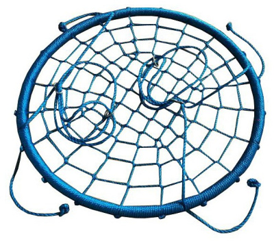 Качели детские Гнездо 100, голубой. Фото