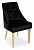 Стул Secret De Maison Prima (mod. C004) дерево береза, ткань: вельвет, 52х61х90см, черный (поставляется только по 2 шт)