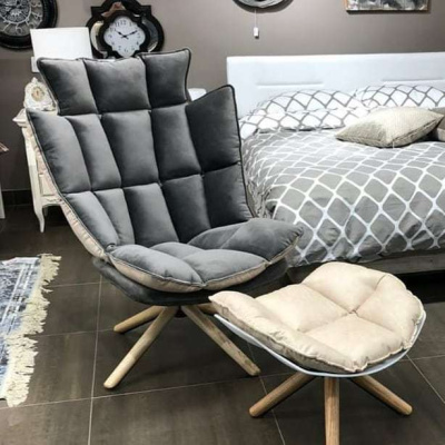 Банкетка DC-1565A(F) бежевый HE510-01B. Фото №5