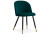 Стул Gabi green / black фото Стул Gabi green / black. Фото №2