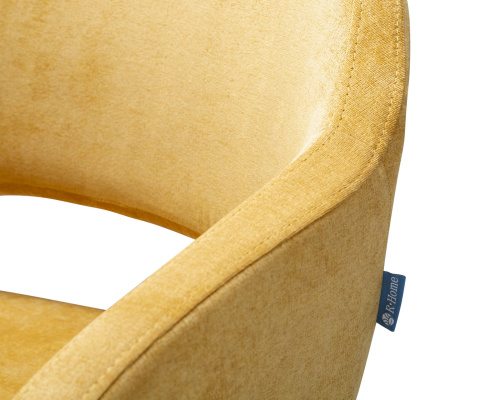 Кресло барное Oscar Сканди Желт/Черный. Фото №8