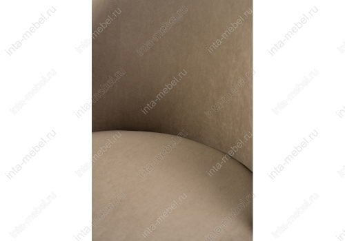 Барный стул Амизуре бежевый / черный матовый. Фото №7