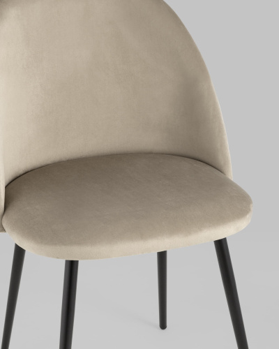 Стул Фолио велюр бежевый. Фото №9