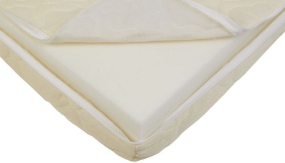 Матрас детский Polini Kids Basic Nature 1600x800, белый. Фото