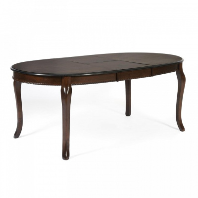 Стол раскладной Royal ( RY-T6EX ) дерево гевея/мдф, 150+44х106х75см, Tobacco фото Стол раскладной Royal ( RY-T6EX ) дерево гевея/мдф, 150+44х106х75см, Tobacco. Фото №2