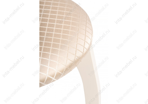 Стул деревянный Айра молочный / ромб. Фото №7
