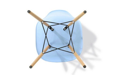 Стул DC231A голубой/белый фото Стул DC231A голубой/белый. Фото №10