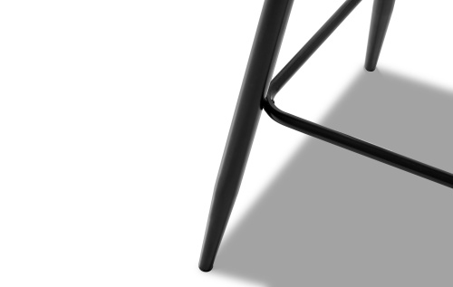 Барный стул 350B голубой/черный. Фото №4