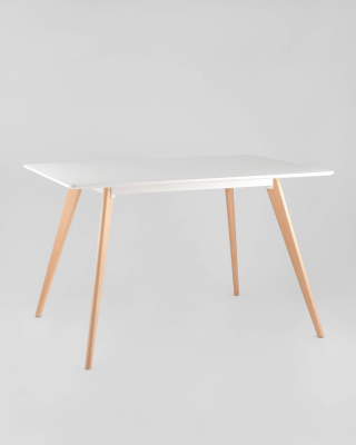 Стол обеденный FRANK 120*80 Белый фото Стол обеденный FRANK 120*80 Белый. Фото №3