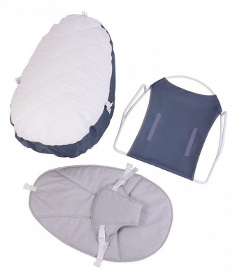 Шезлонг детский Polini kids, серый фото Шезлонг детский Polini kids, серый. Фото №3