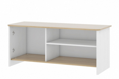 Тифани СТЛ.305.13 Тумба под TV Дуб небраска/Белый фото Тифани СТЛ.305.13 Тумба под TV Дуб небраска/Белый. Фото №2