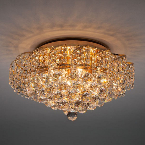 Потолочная люстра Eurosvet Charm 16017/9 золото Strotskis. Фото №2