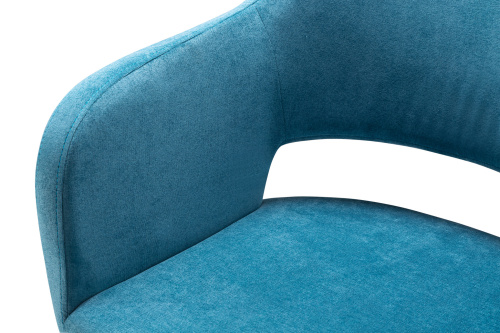 Кресло барное Oscar Сканди Блю/Черный. Фото №8