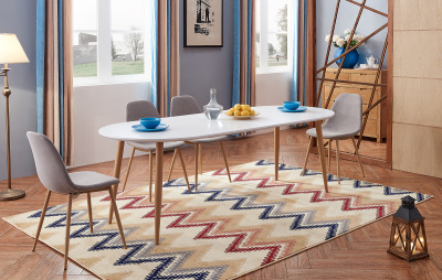 Стол DT-95 белый (Morris). Фото