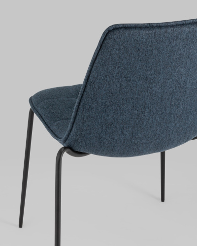 Стул Мелани рогожка синий. Фото №8