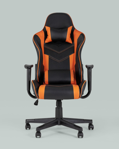 Кресло игровое TopChairs Impala оранжевое. Фото №5