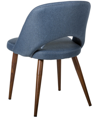 Кресло Lars БлюАрт/Тёмный Орех. Фото