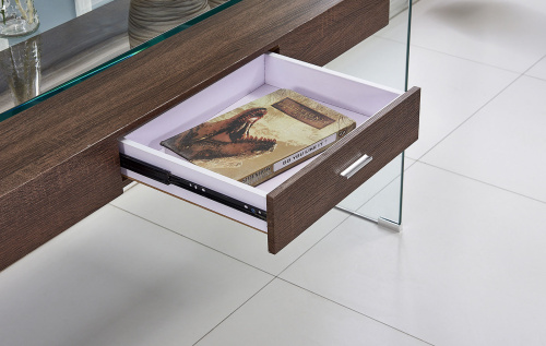 Консоль F-GW709 прозрачный/коричневый. Фото №17