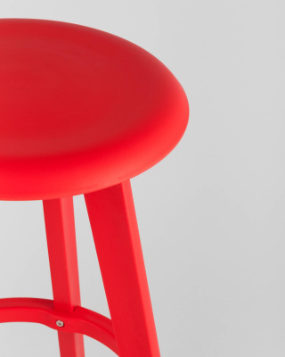 Стул полубарный Меган велюр черный. Фото №5