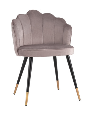 Стул Камилла велюр пепельно-розовый фото Стул Камилла велюр пепельно-розовый. Фото №2