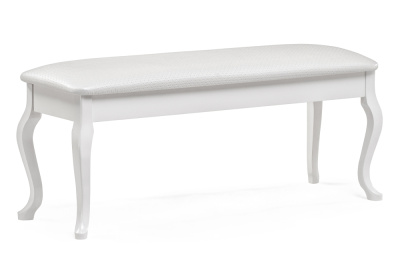 Банкетка Хиль белая / кожзам белый пунто. Фото №2