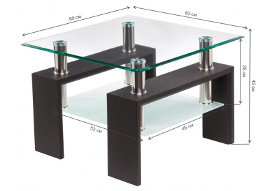 Журнальный стол ST-052 wenge. Фото №2