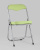 Стул складной ДЖОН металлик, салатовый. Фото №3