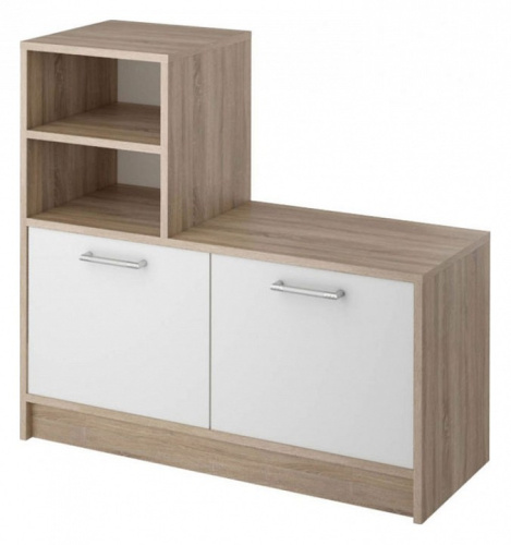 Лофт-2 СТЛ.117.01М Тумба Дуб сонома/Белый фото Лофт-2 СТЛ.117.01М Тумба Дуб сонома/Белый. Фото №1