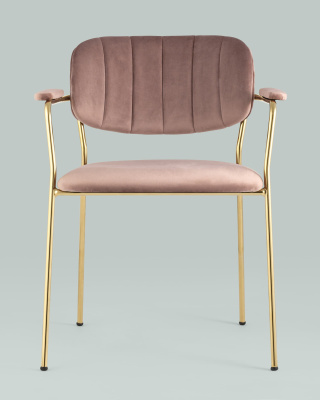 Стул Кэрол пыльно-розовый. Фото №5