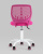 Кресло компьютерное детское Анна ярко-розовый. Фото №6