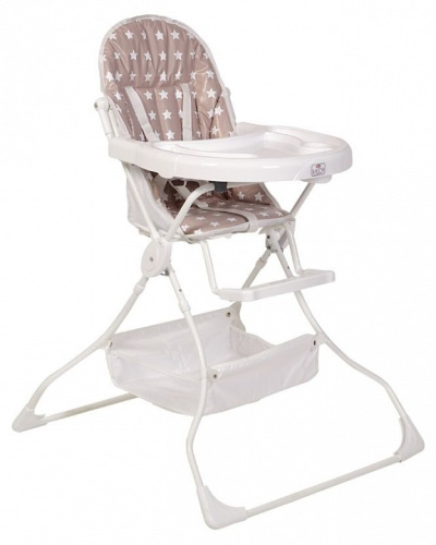 Стул для кормления Polini Kids 252, бежевый. Фото №1