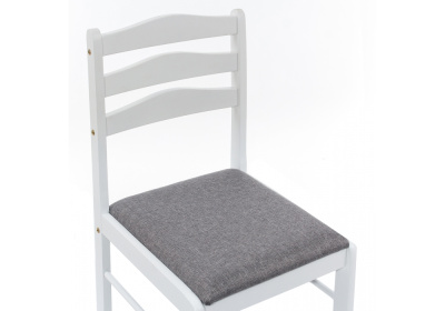 Стул деревянный Camel white / light grey. Фото №3