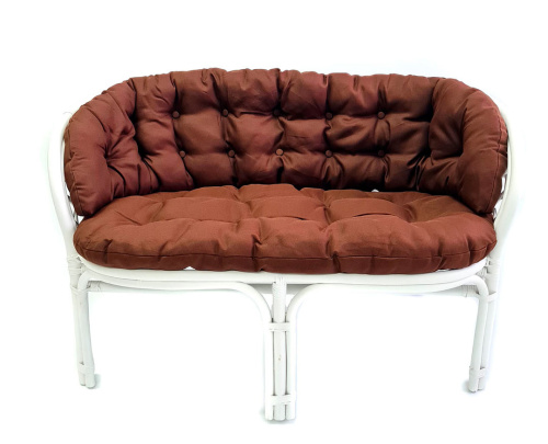 Диван Багама с полной подушкой , цвет: белый. Фото №3