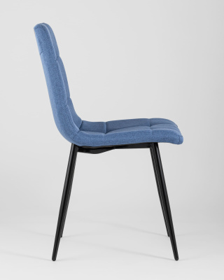 Стул Вольт рогожка синий. Фото