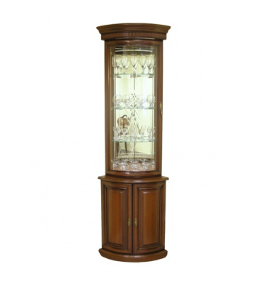 Шкаф для посуды угловой Милан 4 фото Шкаф для посуды угловой Милан 4. Фото