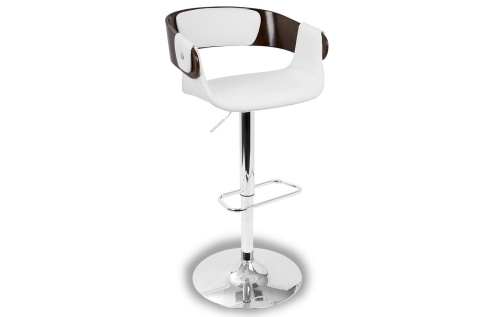 Стул барный JY1999 вишня/ белый. Фото №7