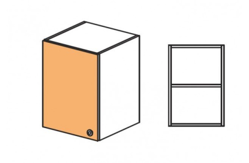 Шкаф верхний Силуэт. Фото №1
