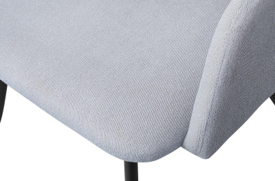 Стул DC-9505 серо-голубой/черный. Фото