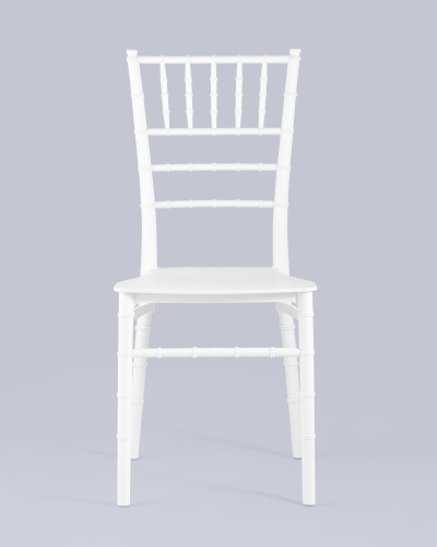 Стул Chiavari (Кьявари) пластик белый. Фото №5