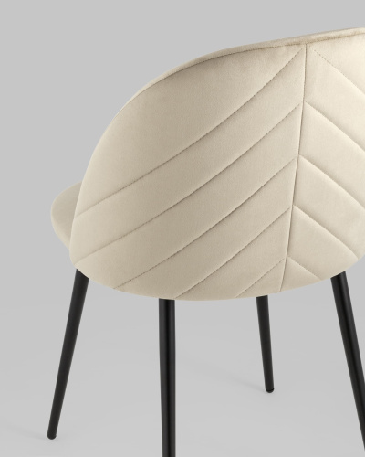 Стул Фолио велюр бежевый. Фото №8