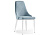 Стул Kora light blue / white