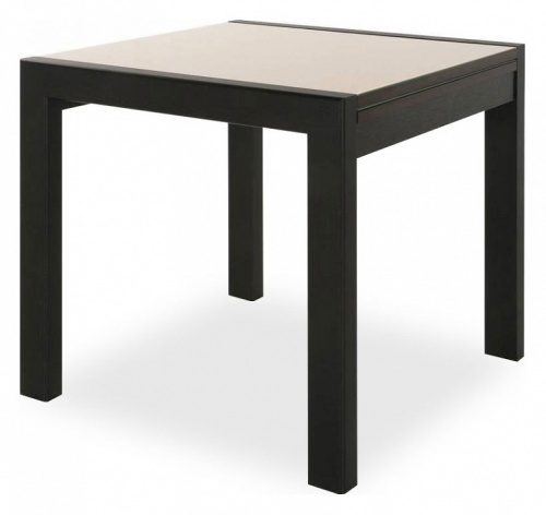 Стол Джокер-Бизнес 700*900(1800)*750 (Венге/стекло бежевое (жемчужное). Фото №1