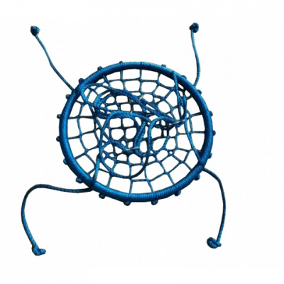 Качели детские гнездо 403420, синий фото Качели детские гнездо 403420, синий. Фото №3