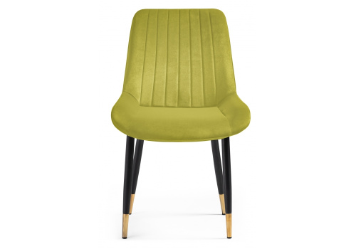 Стул Seda 1 khaki / gold / black. Фото №2