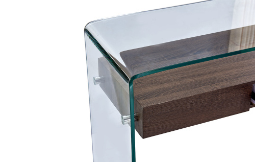 Консоль F-GW709 прозрачный/коричневый. Фото №11