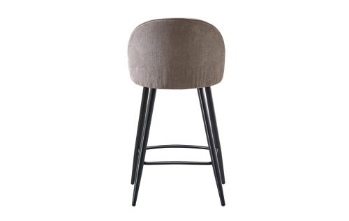 Стул полубарный ESF 373B-2 бежевый/черный. Фото №7