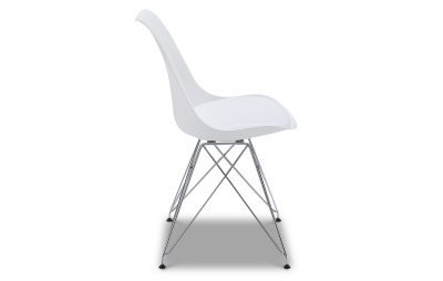 Стул PM072G белый фото Стул PM072G белый. Фото №5